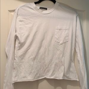 White brandy long sleeve